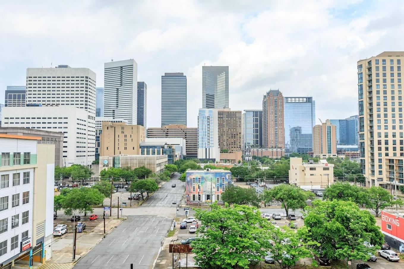 U4 Penthouse Downtown Houston Lejlighed Eksteriør billede