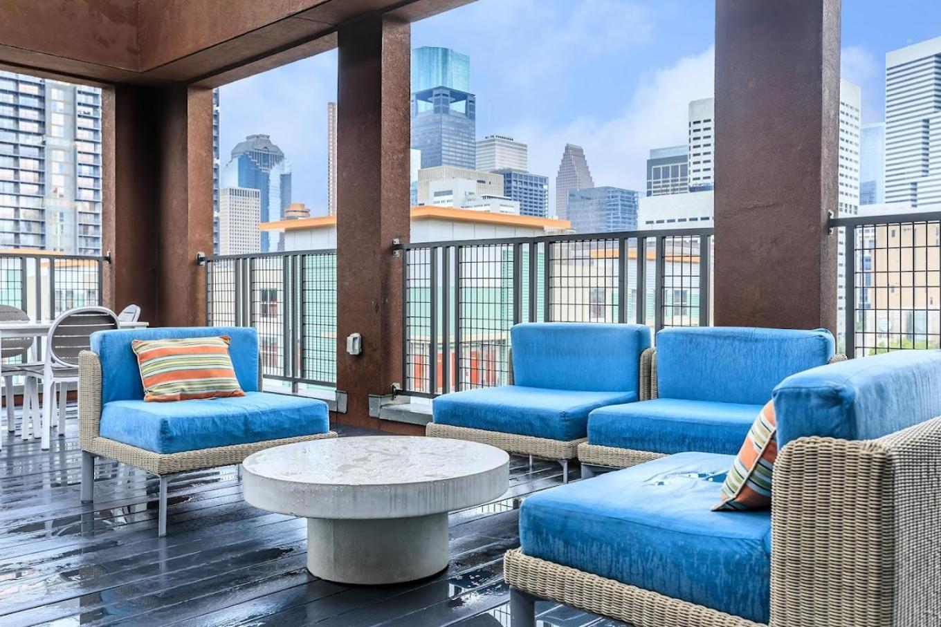 U4 Penthouse Downtown Houston Lejlighed Eksteriør billede